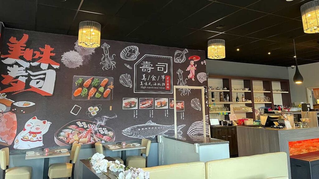 Restaurant binnen Umai City Amersfoort keuken